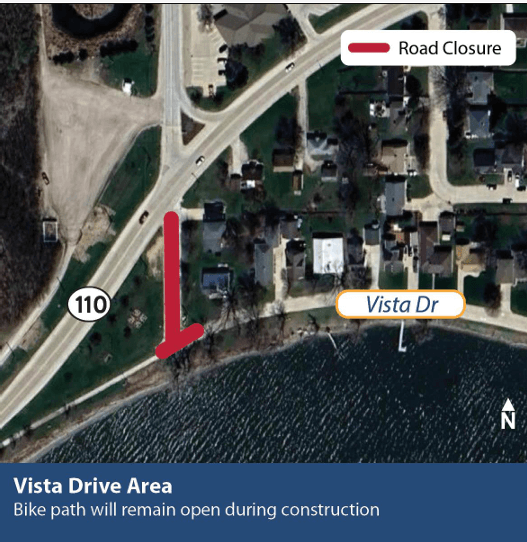Storm Lake begins Ice House lift station work, Vista Drive closing