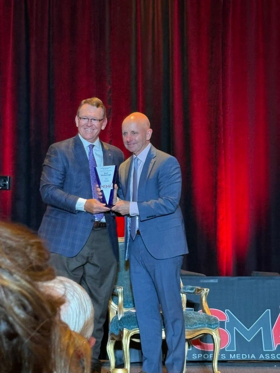 Sean McDonough wins NSMA Sportscaster of the Year in Greensboro