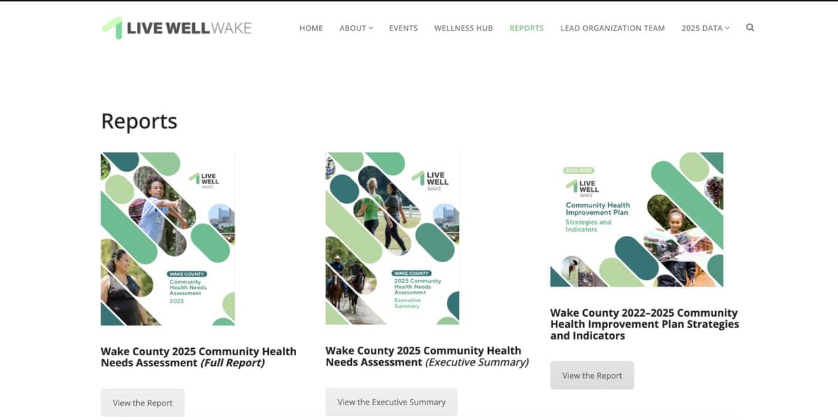 Wake County report ranks housing, healthcare and mental health top priorities