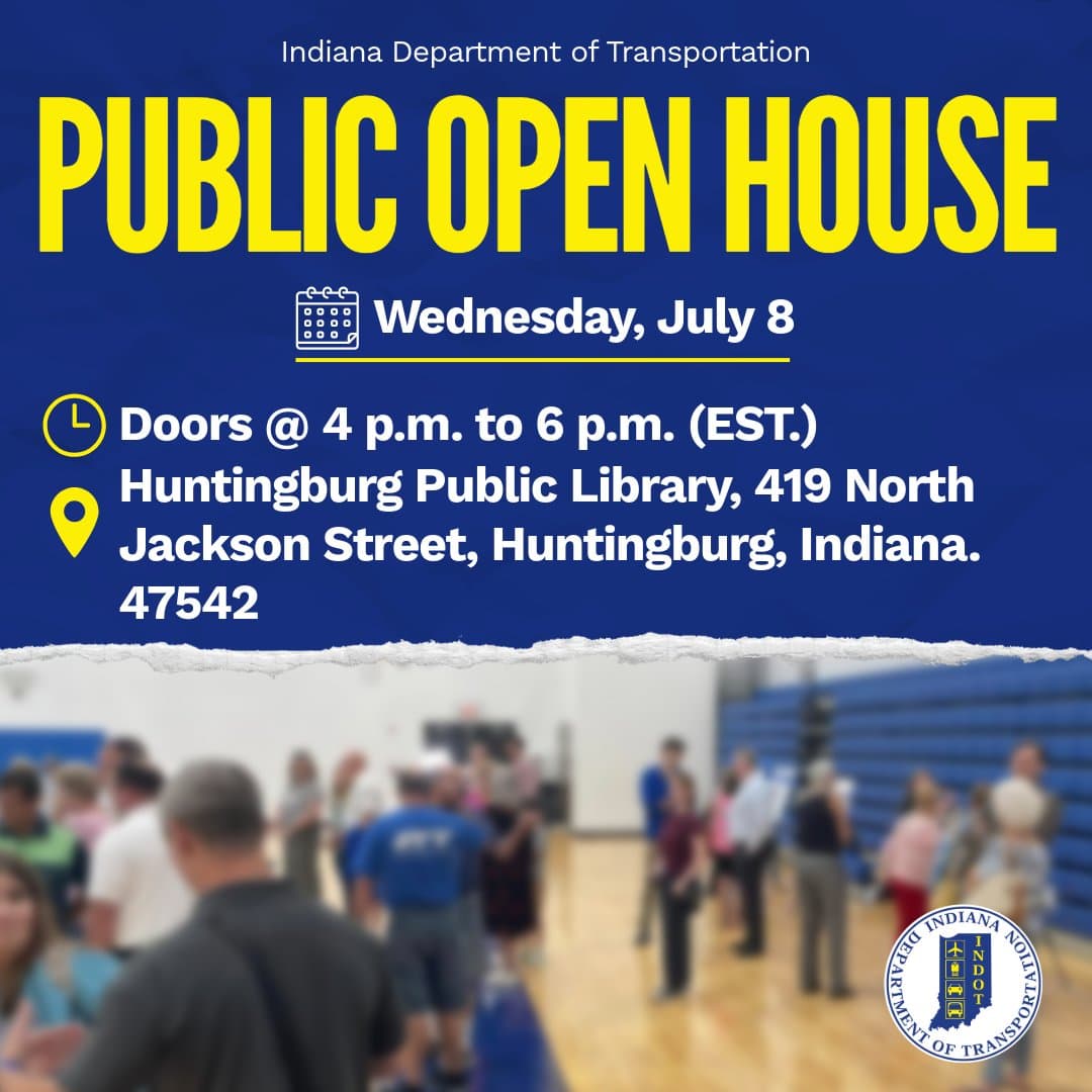 INDOT schedules July 8 open house for SR 64 project in Huntingburg
