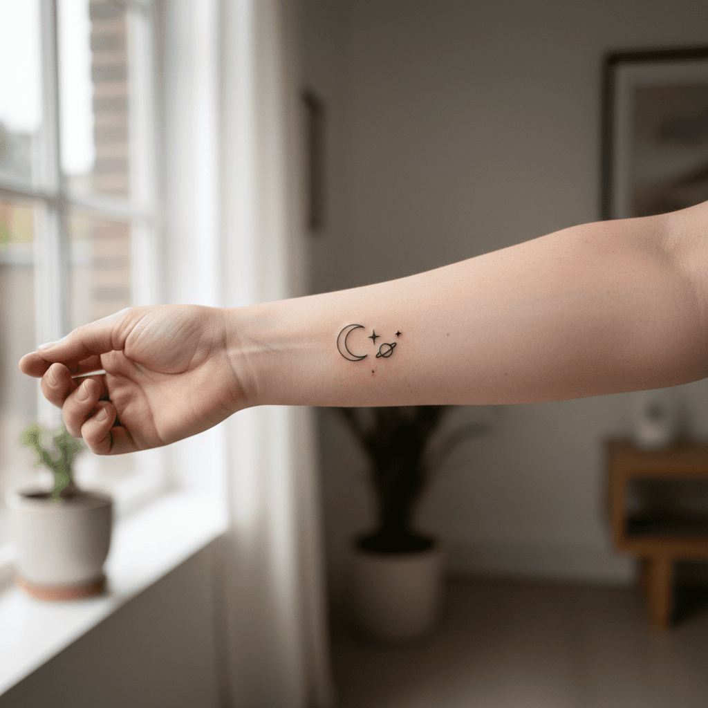 How tattoo blowout can ruin crisp geometric line work