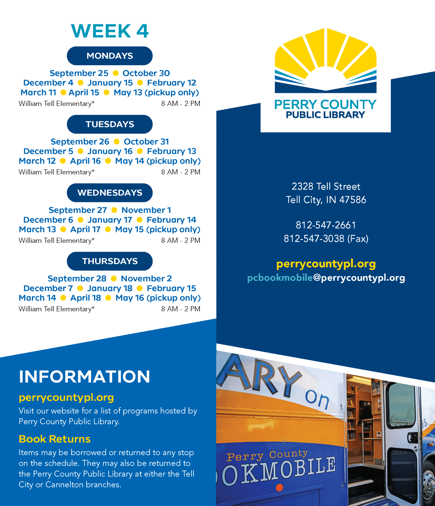 Perry County Library Launches Winter Programs Across Two Branches