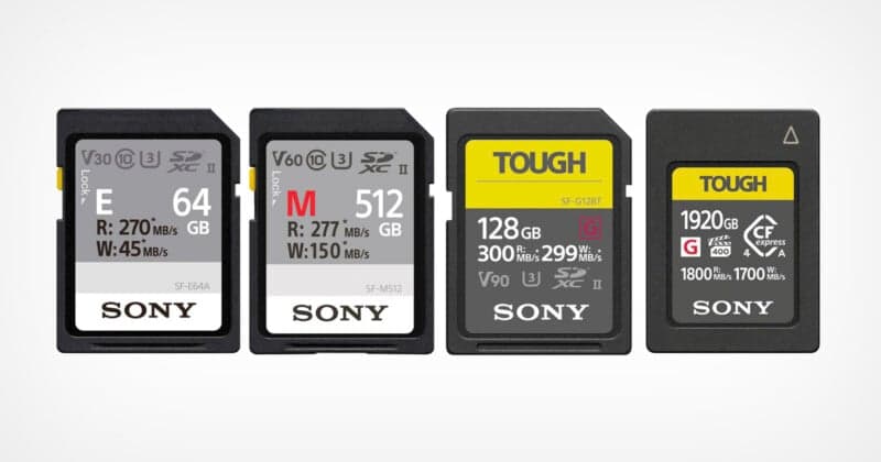 Sony Halts Memory Card Sales Due to Global Semiconductor Shortage