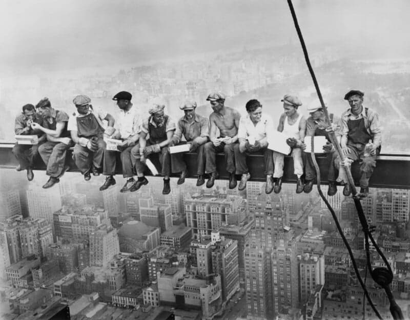 New book probes who took Lunch on a Beam photograph
