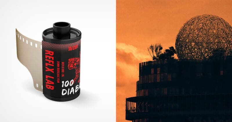 Reflx Lab launches Diablo 100, an experimental redscale film
