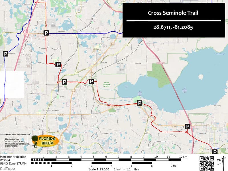 Cross Seminole Trail Links Neighborhoods, Parks, and Regional Routes