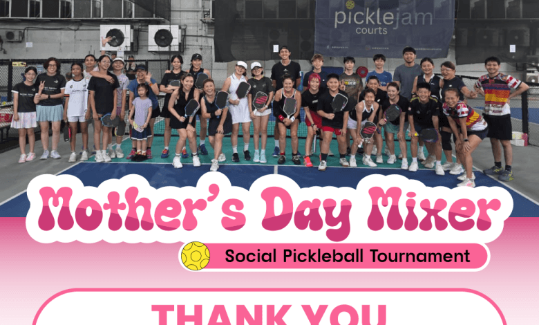 Kuala Lumpur Mother’s Day pickleball mixer celebrates families across generations