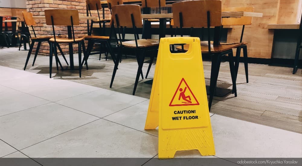 Pizza Hut kitchen safety tips target slips, spills and wet floors