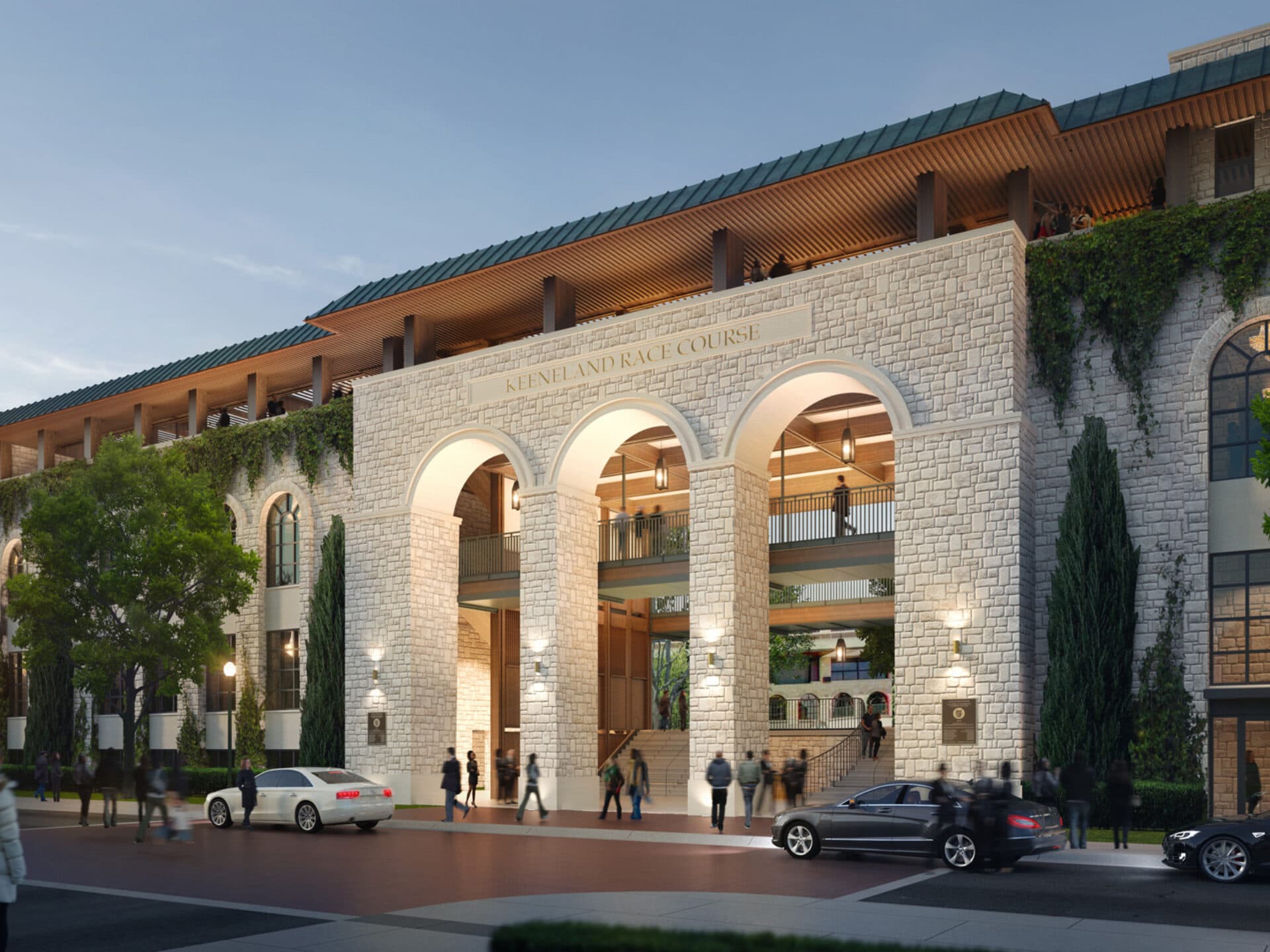 Keeneland to Open Paddock Building Hospitality Spaces for 2026 Spring Meet