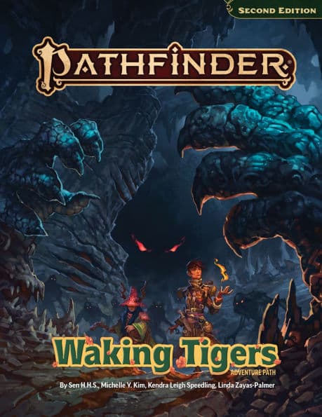 Paizo retailer listings reveal four Pathfinder books for 2027, including Waking Tigers