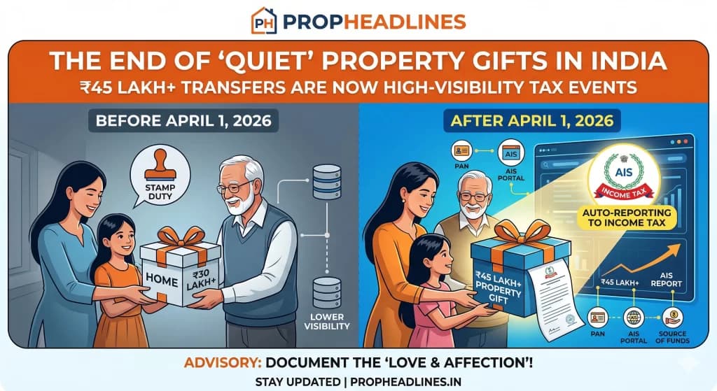 The End of "Quiet" Property Gifts in India