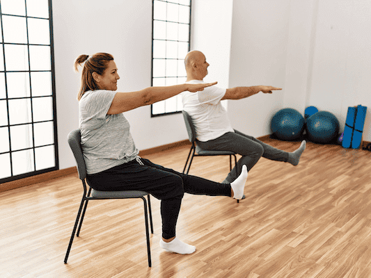 Atrium Health offers free virtual chair yoga for patients, caregivers, survivors