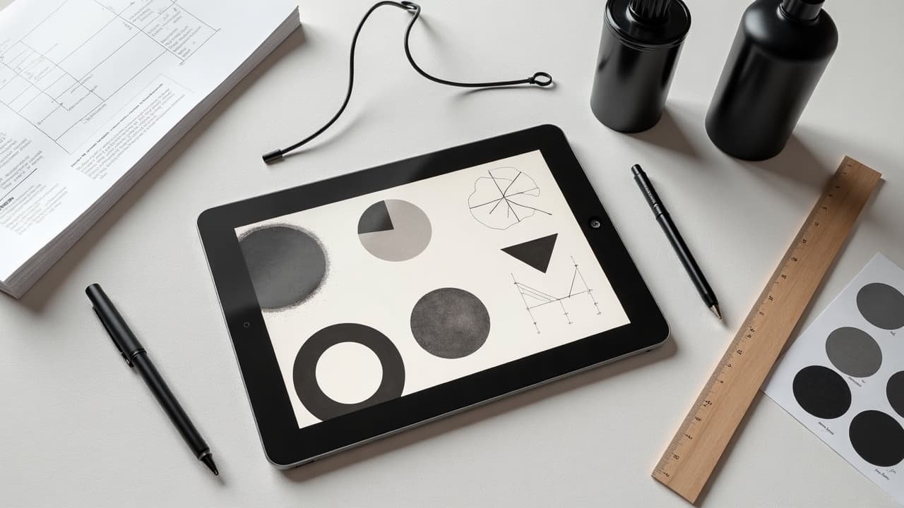 Geometric tattoo prompts improve when abstract designs get concrete limits