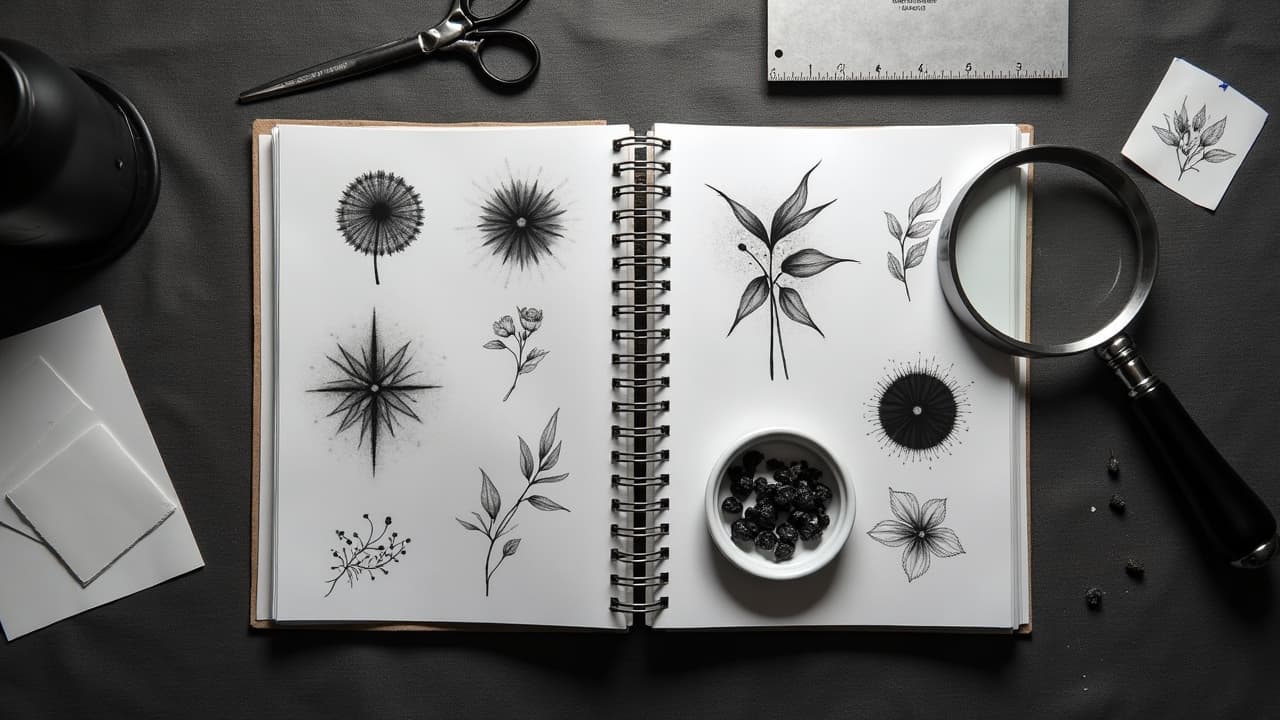 Portfolio review helps spot the right geometric tattoo artist