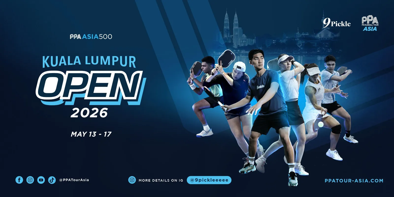 Kuala Lumpur welcomes back PPA Asia 500 for 2026 homecoming event