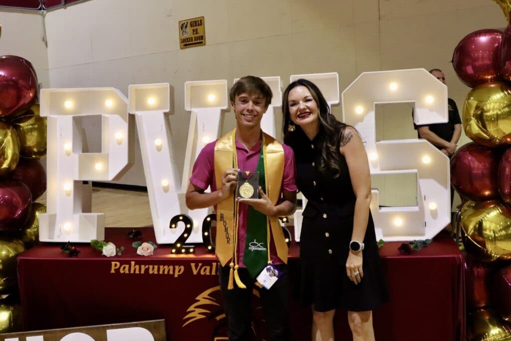 Pahrump Valley High seniors honored at scholarship ceremony