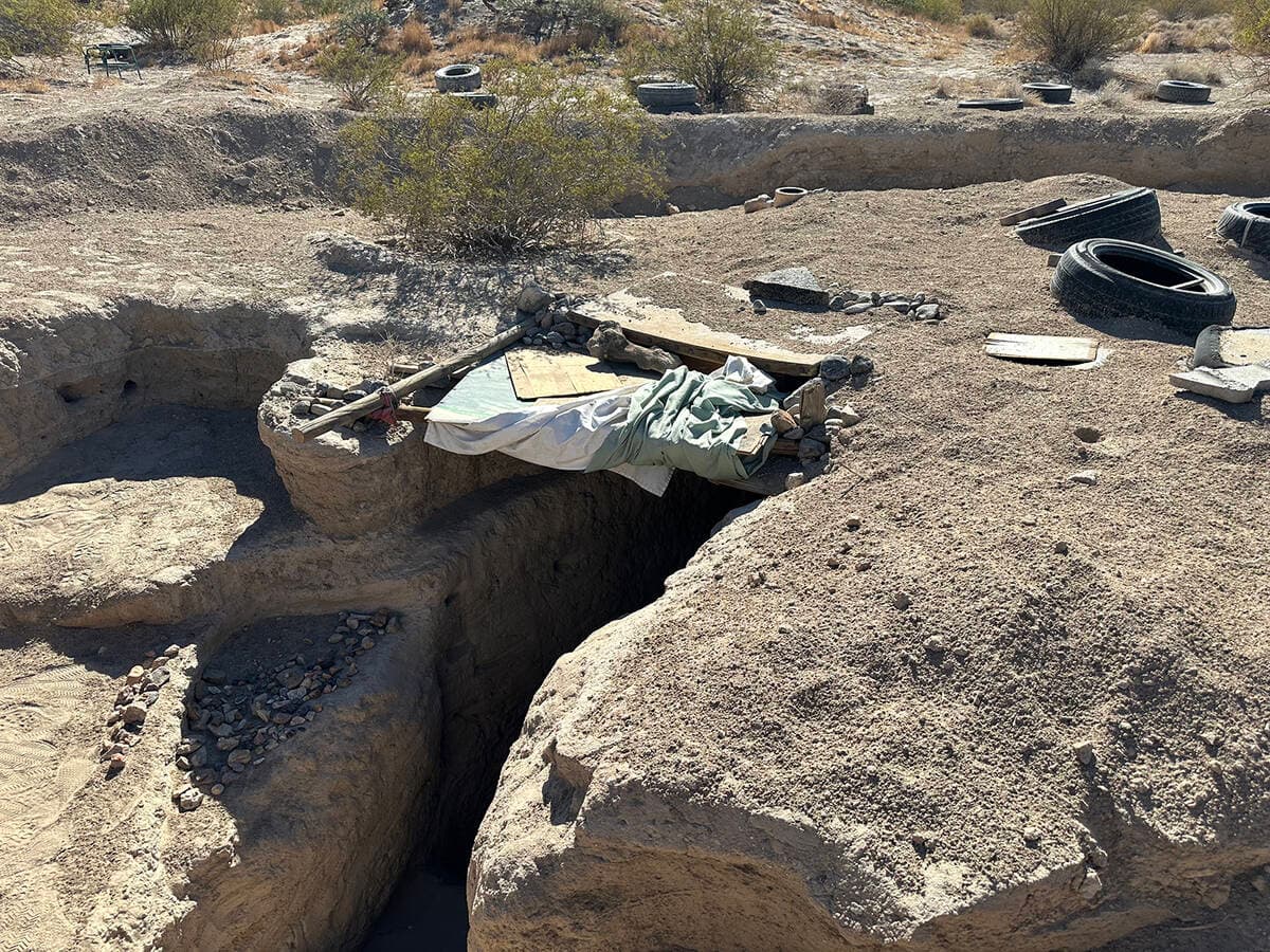 Nye County deputies search mountains north of Pahrump after skull found