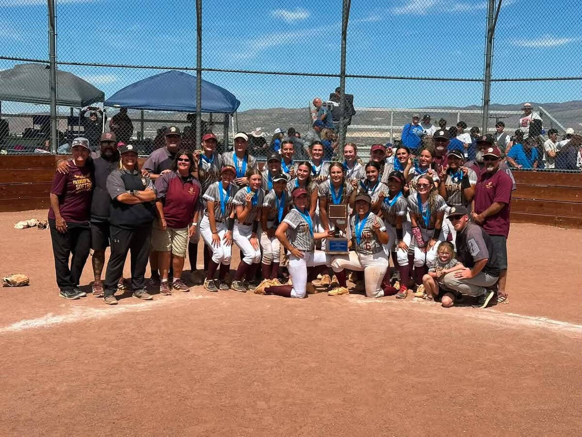 Pahrump Valley softball wins fifth state title with 12-1 rout
