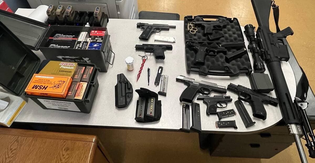 Pahrump search warrant leads to guns seizure, domestic violence arrest