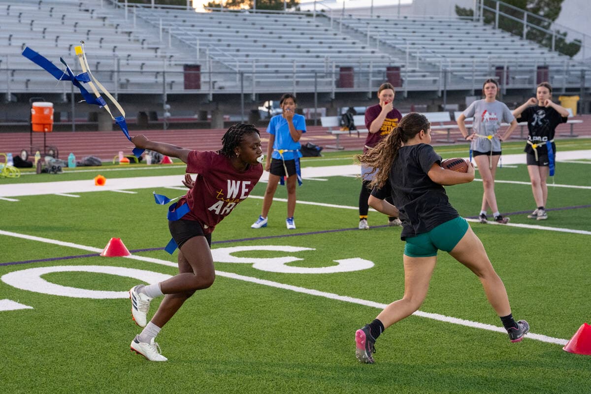 Pahrump Valley girls flag football builds on first-season gains