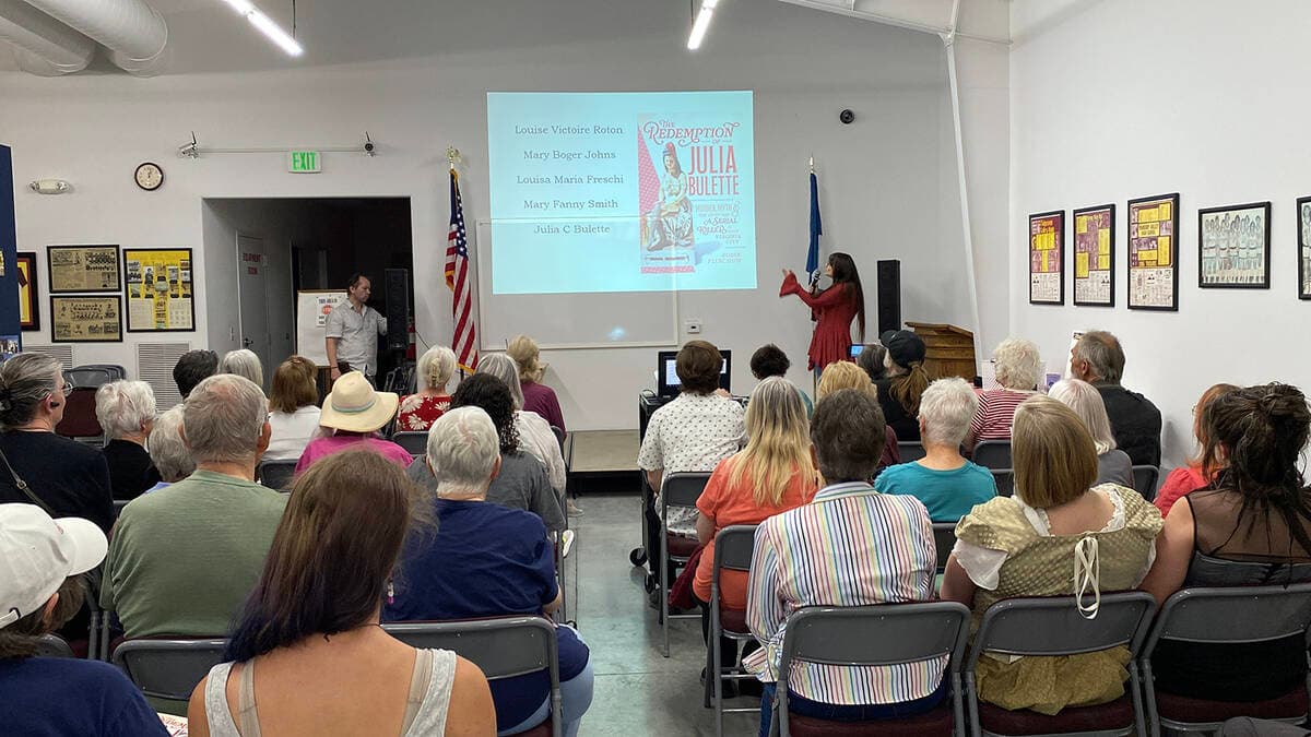 Author explores Julia Bulette myth at Pahrump Valley Museum