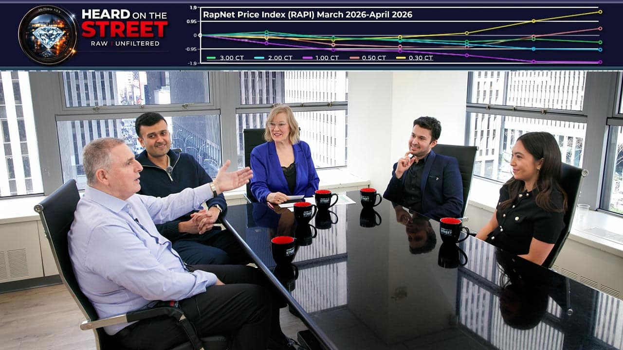Rapaport video series spotlights natural diamond education, strong demand, tariffs
