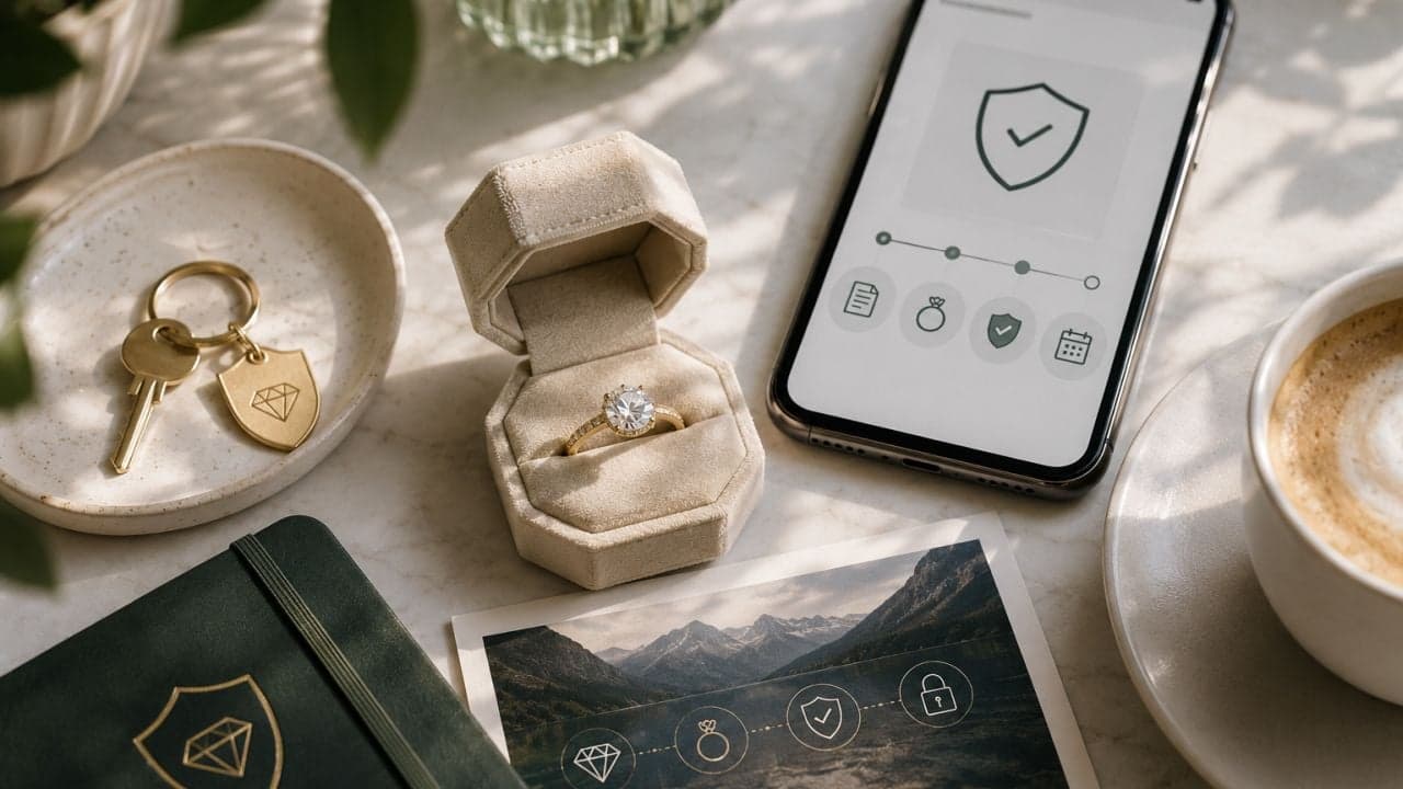 Engagement-ring insurance becomes a standard first step for buyers