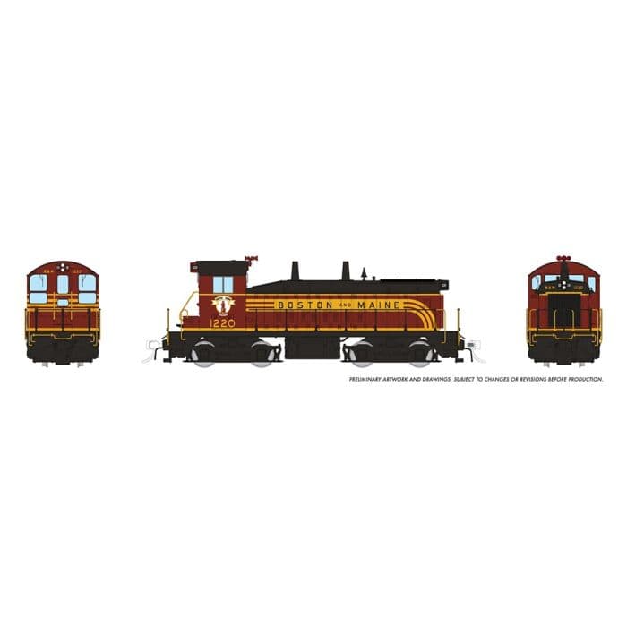 Rapido’s HO scale SW9 captures Boston & Maine switcher history