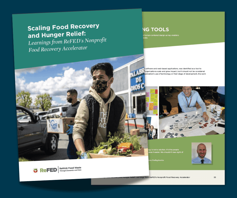 A Simple Gesture fits food recovery into a system-wide waste reduction push