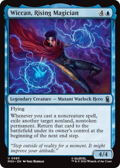 Wiccan Commander deck balances blink value with wizardly theme