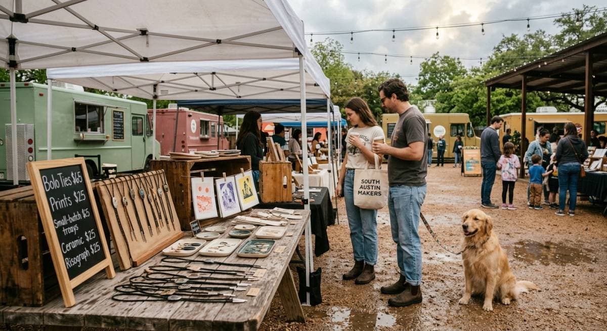Austin Makers Market Highlights Personalized Gifts and Curated Craftsmanship