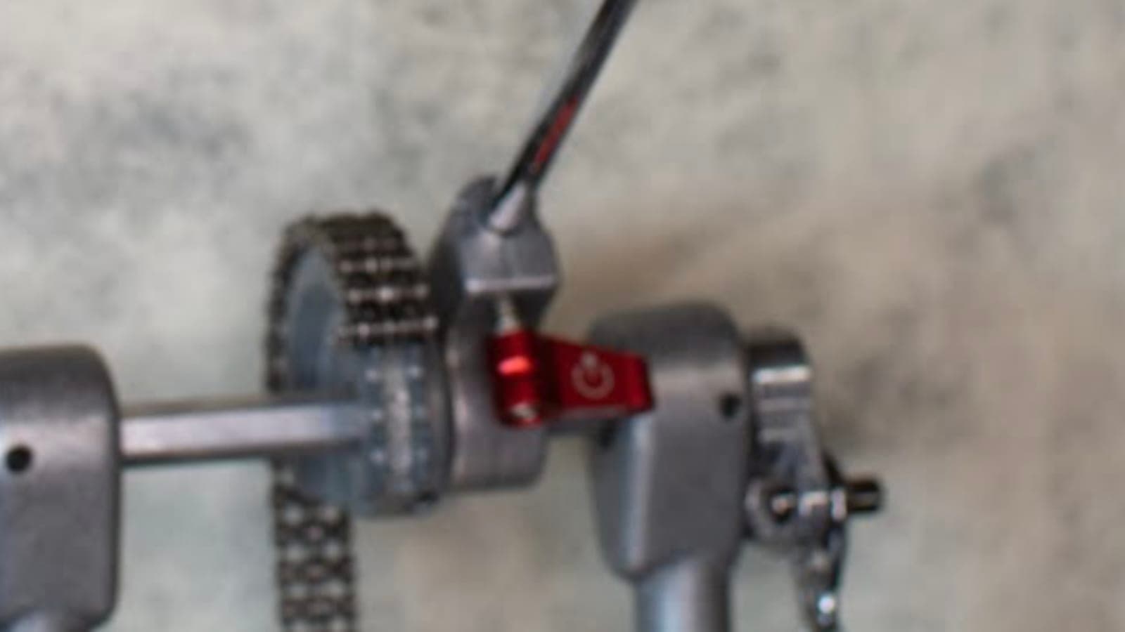 Low Boy and Sweetwater launch red sparkle bass drum beaters
