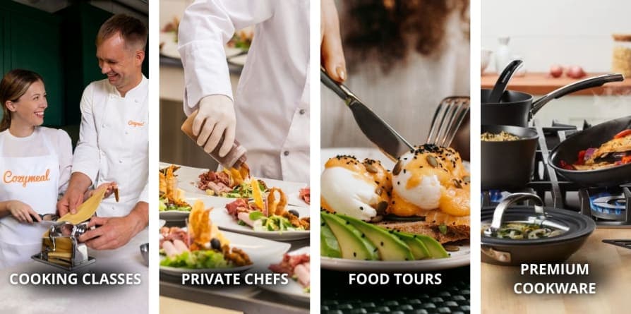 Housewarming gifts for foodies: cooking classes, chef experiences and tours