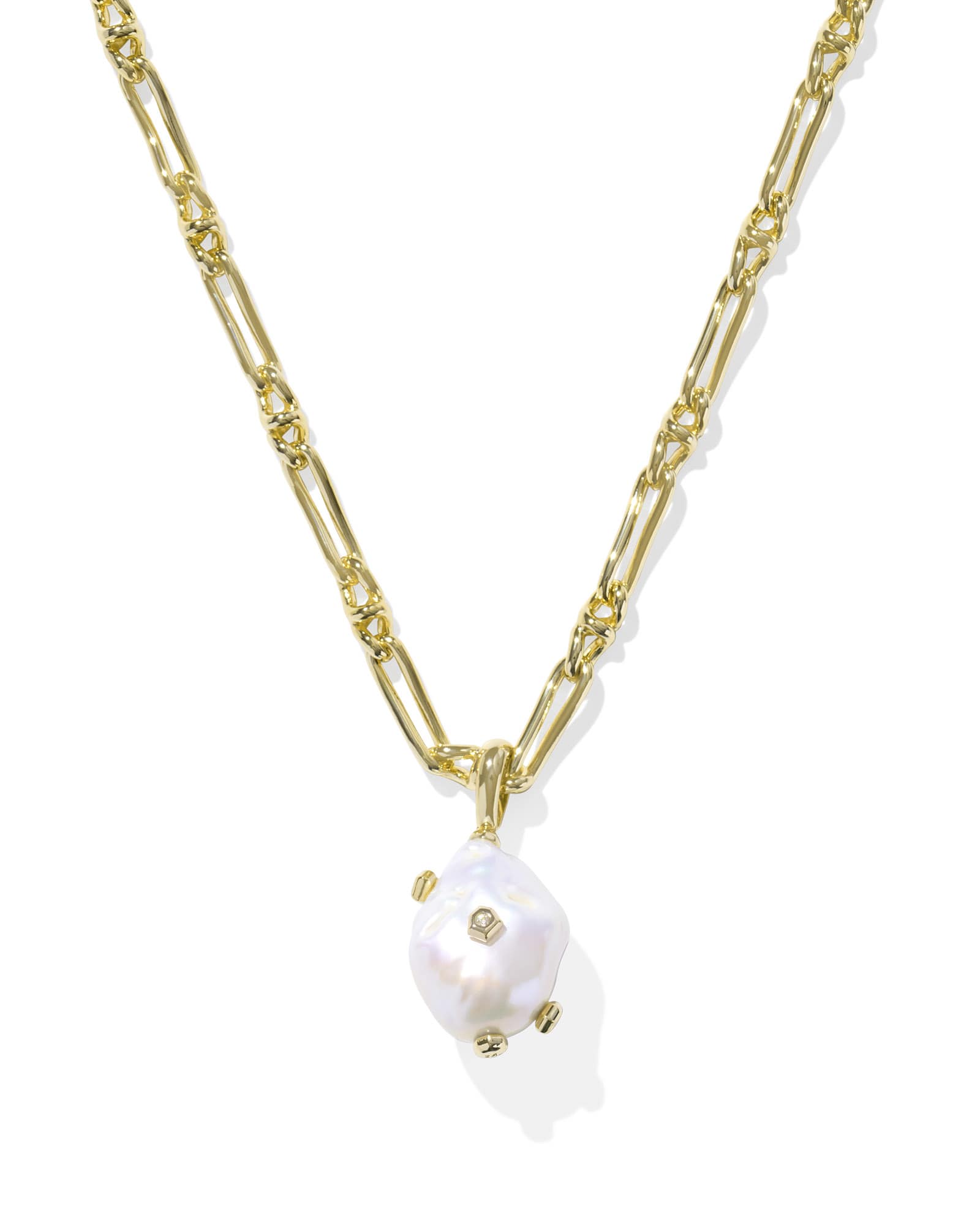 Kendra Scott pearl pendant necklace makes layering easy at Nordstrom Rack