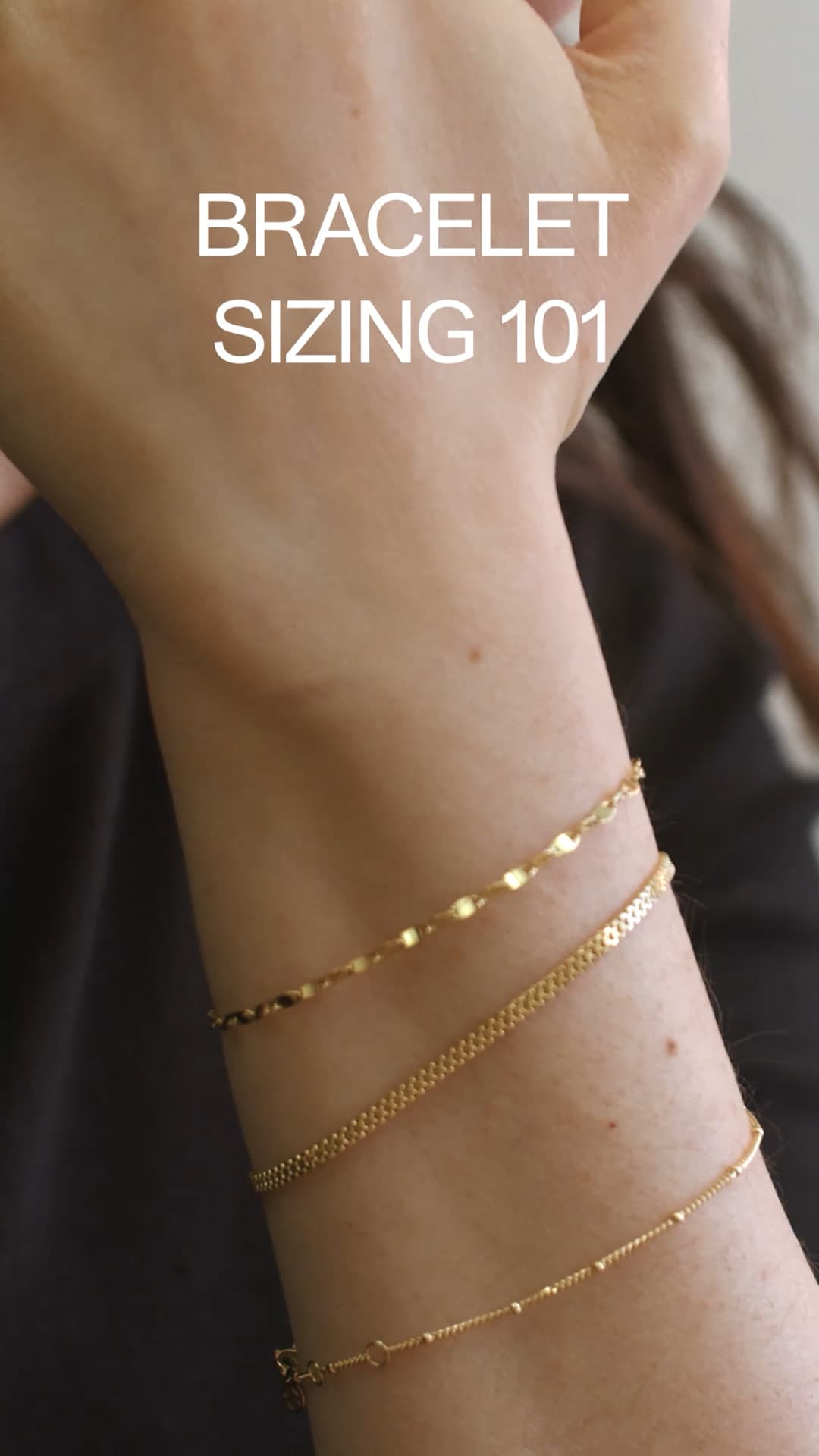 Tiffany and Mejuri explain how to size bracelets for layering