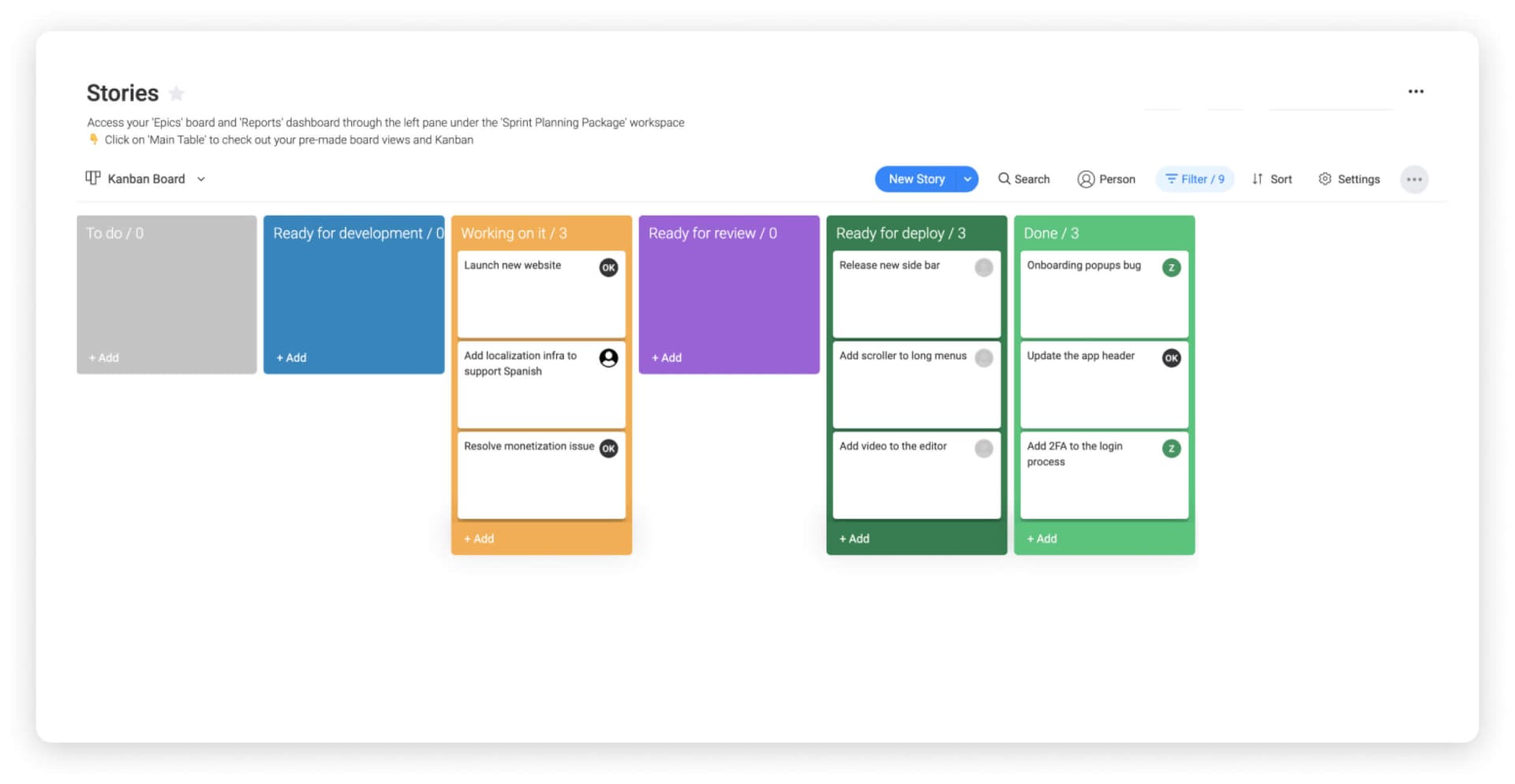 Monday.com explains how user story templates improve product team execution