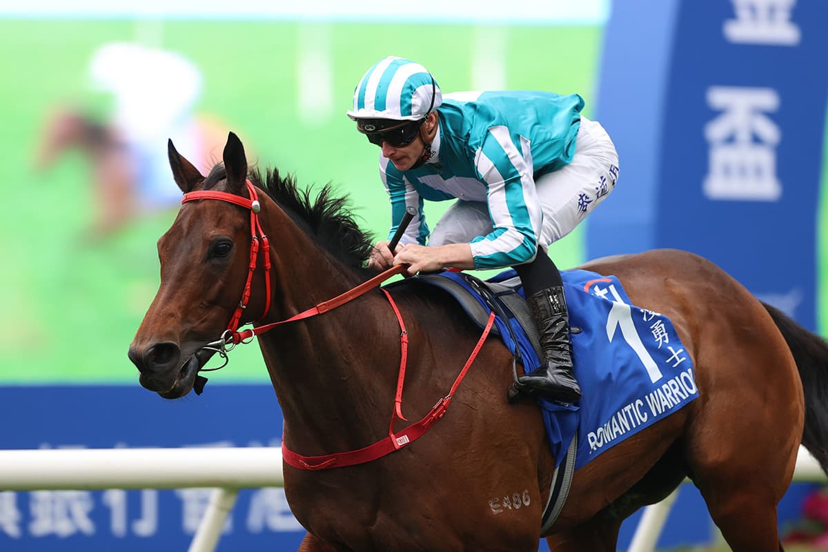 Romantic Warrior Dominates, Defends Hong Kong Gold Cup, Reaches 13 Group Ones