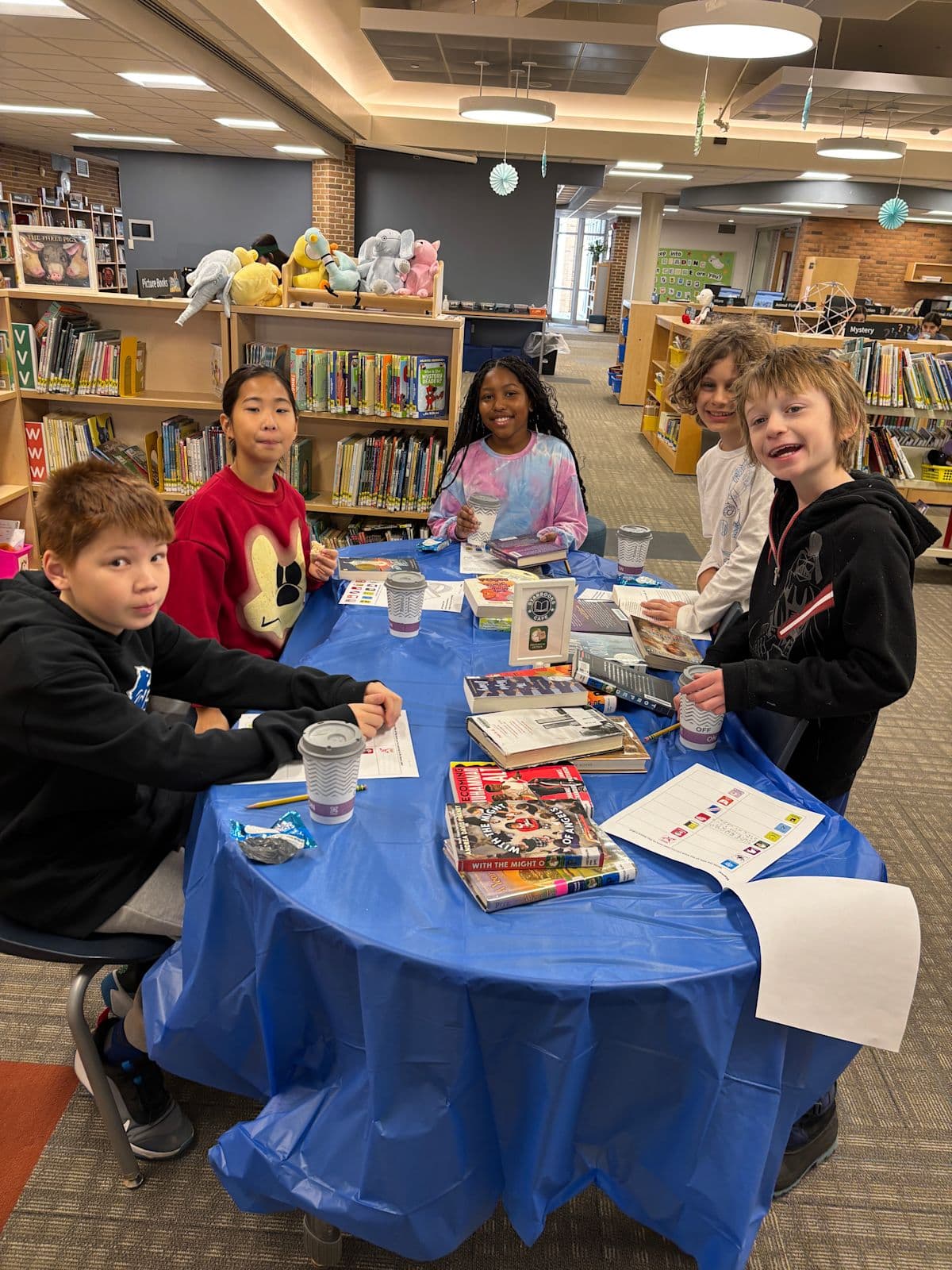 Randolph Elementary Librarian Turns Library Into Starbooks Cafe
