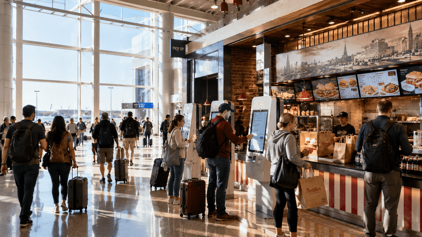Portillo’s airport debut shows how compact restaurants can work under pressure