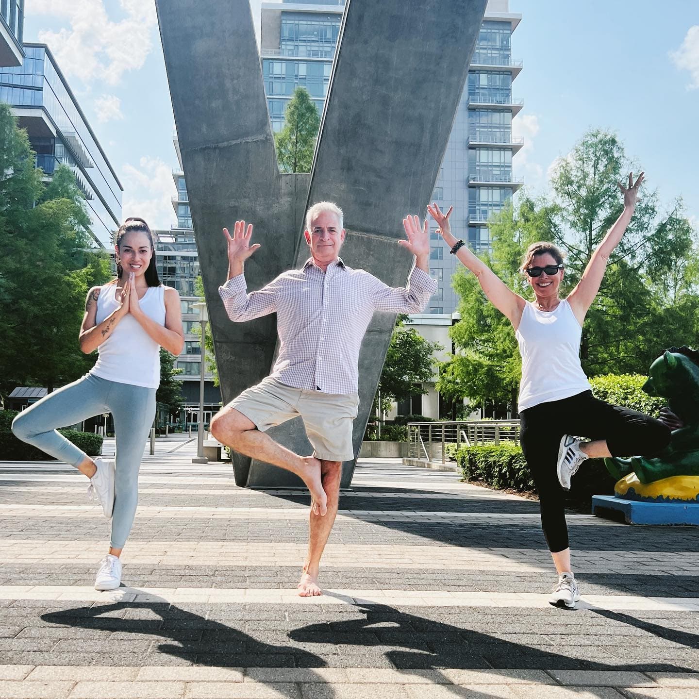 Reston Station adds free Beloved Yoga classes to summer lineup