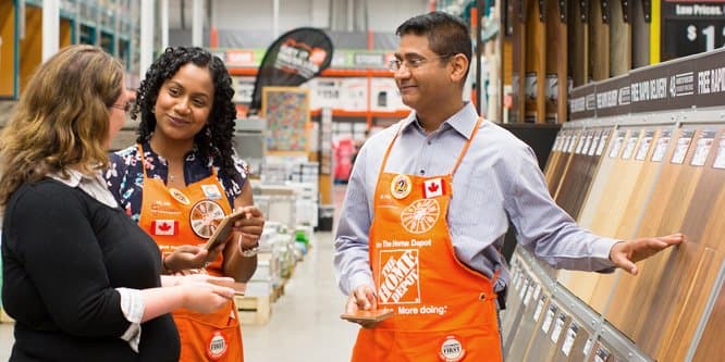 Home Depot sees service demand hold as hiring and delivery lag