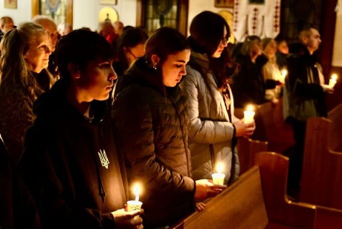 Riverhead Ukrainian Catholic Church Holds Memorial for Fourth Anniversary of Russia's Invasion
