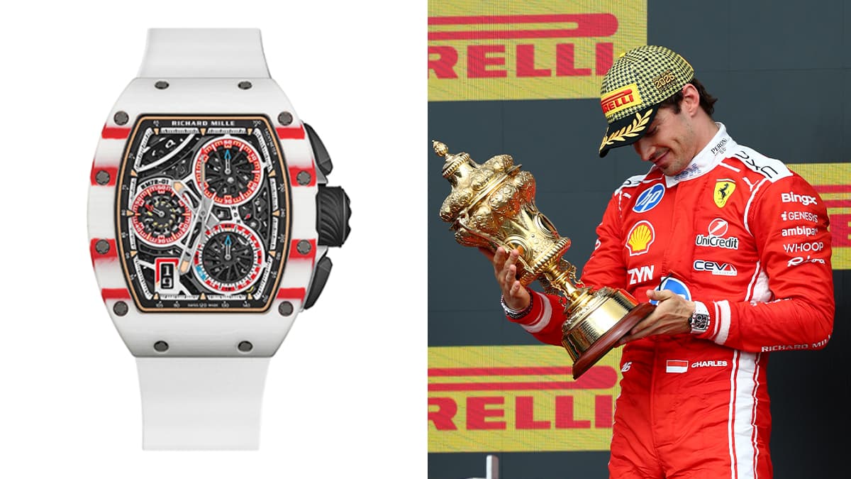 Charles Leclerc’s Richard Mille watch doubles in value after British Grand Prix