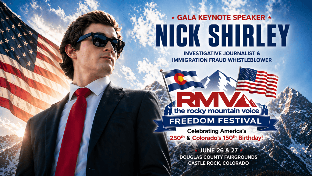 Nick Shirley set to speak at Douglas County Freedom Fest