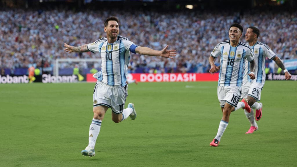 Messi ties World Cup goals record, adds another milestone at 39