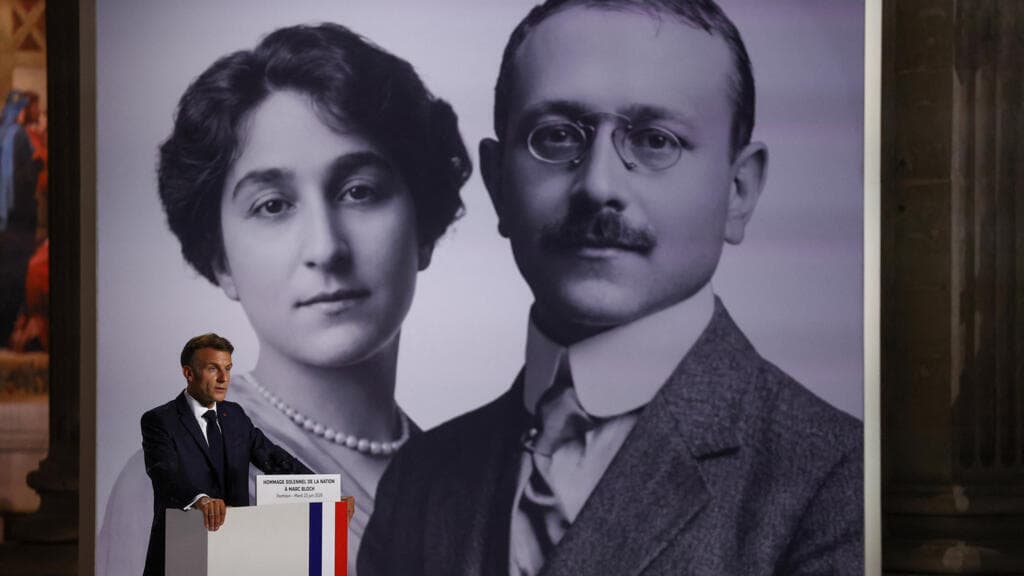 France honors Resistance fighter Marc Bloch with Panthéon induction