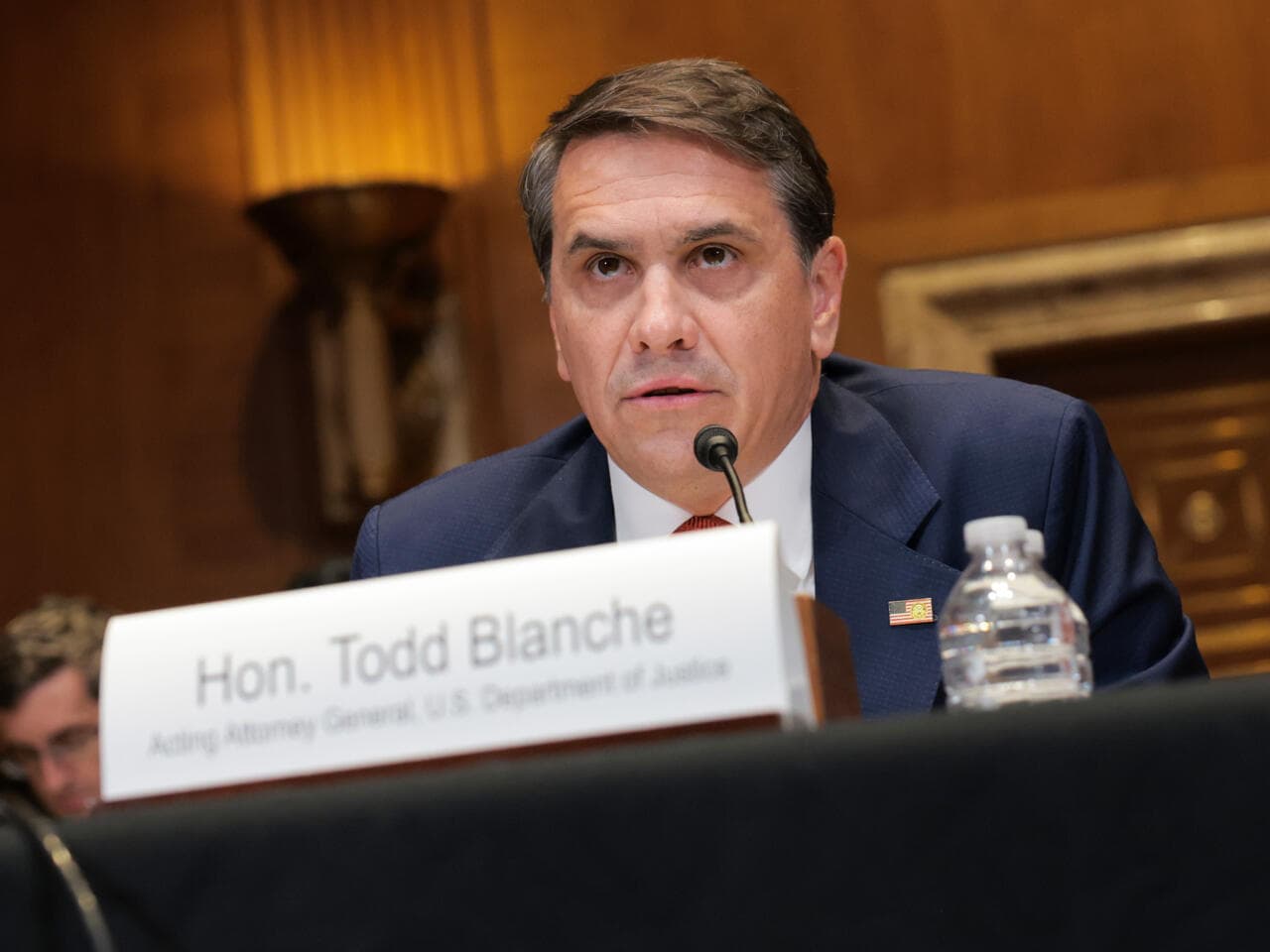 Senators question Blanche over Trump-era anti-weaponization fund