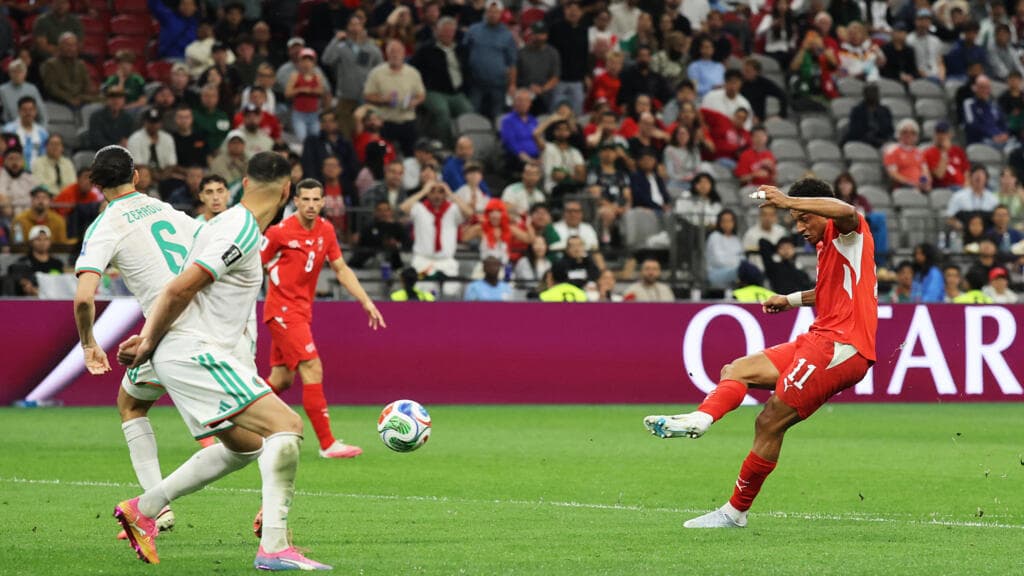 Switzerland beat Algeria 2-0 to reach World Cup last 16