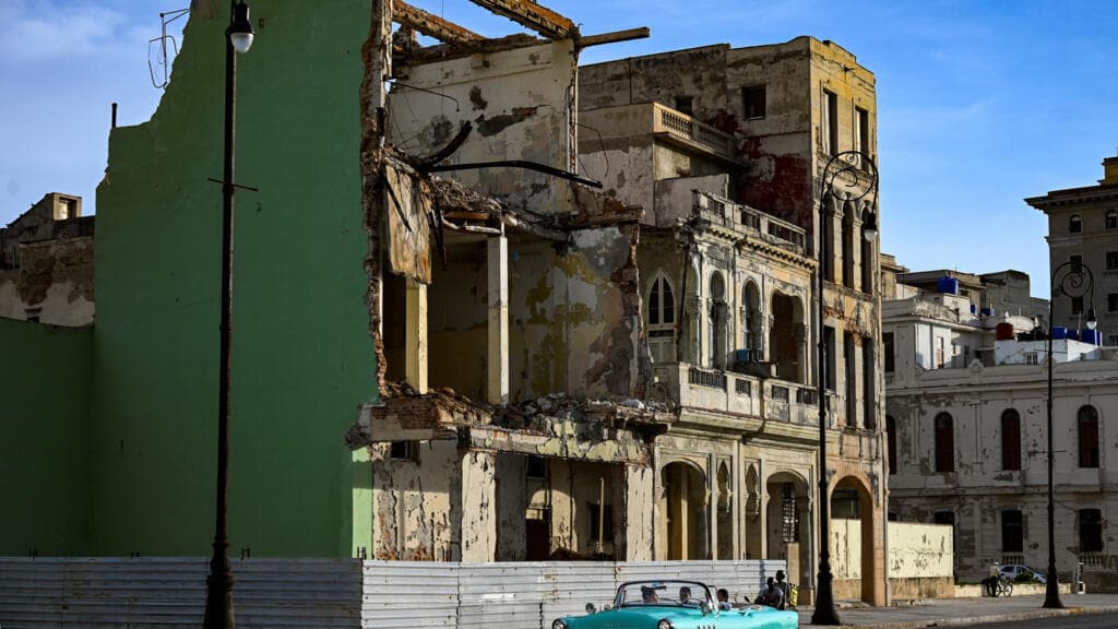 Havana's historic homes crumble as Cuba's housing crisis deepens