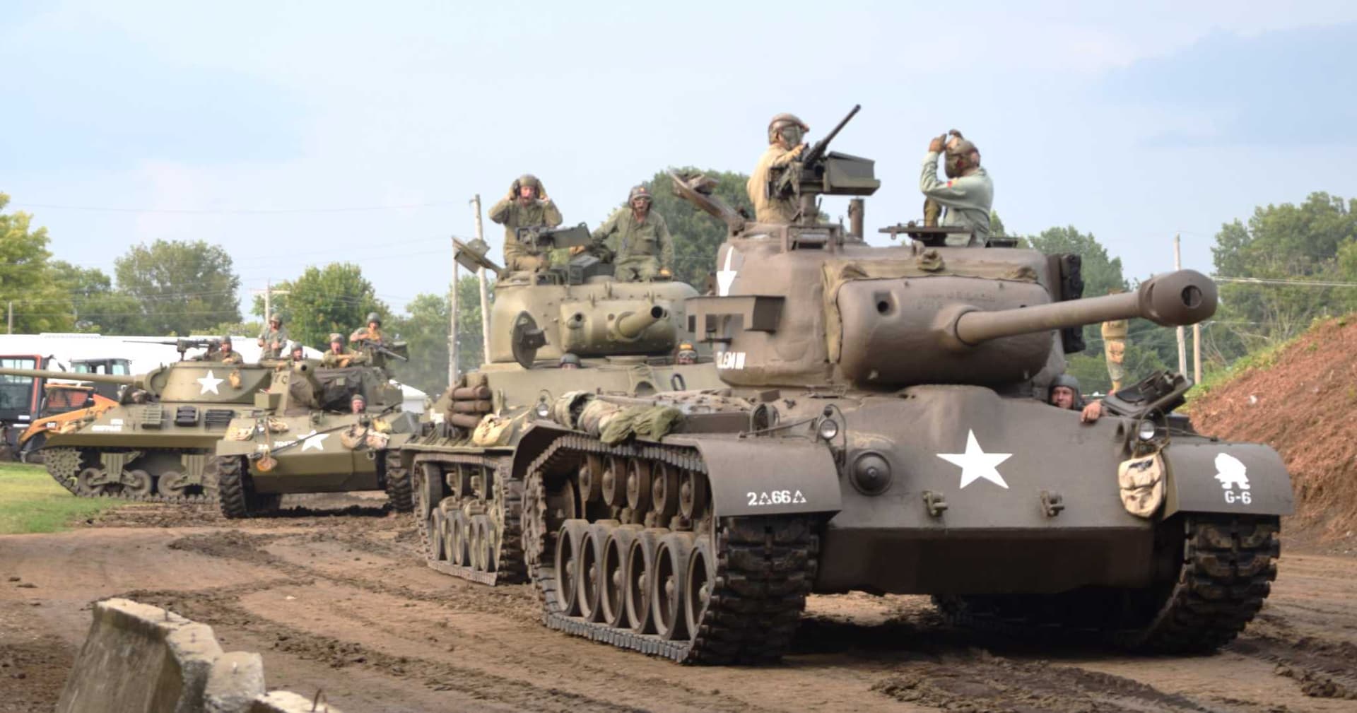 Tanks return to Morgan County Fair for one last public display